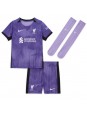 Otroški Nogometna dresi replika Liverpool Virgil van Dijk #4 Tretji 2023-24 Kratek rokav (+ hlače)